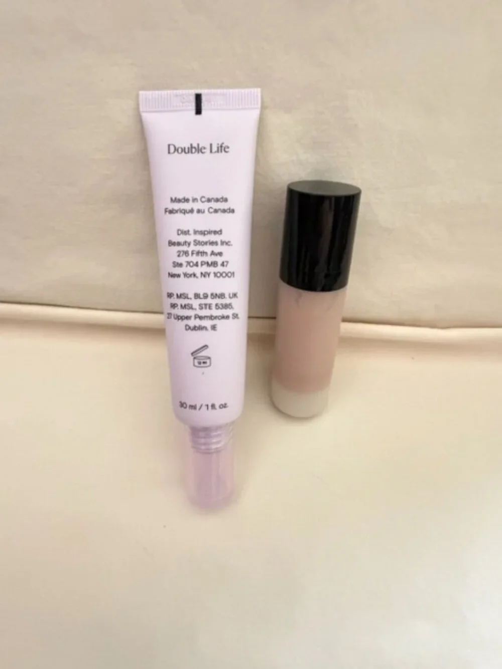Kulfi Double Life Serum Primer and Saie Glowy Super Gel